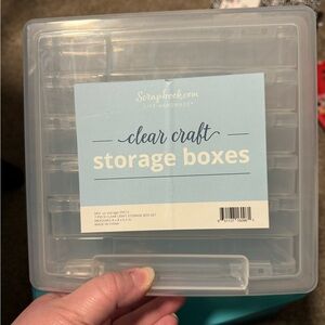 Scrapbook.com clear organizer